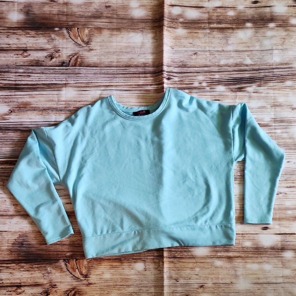 Acx Sky Blue Activewear Top